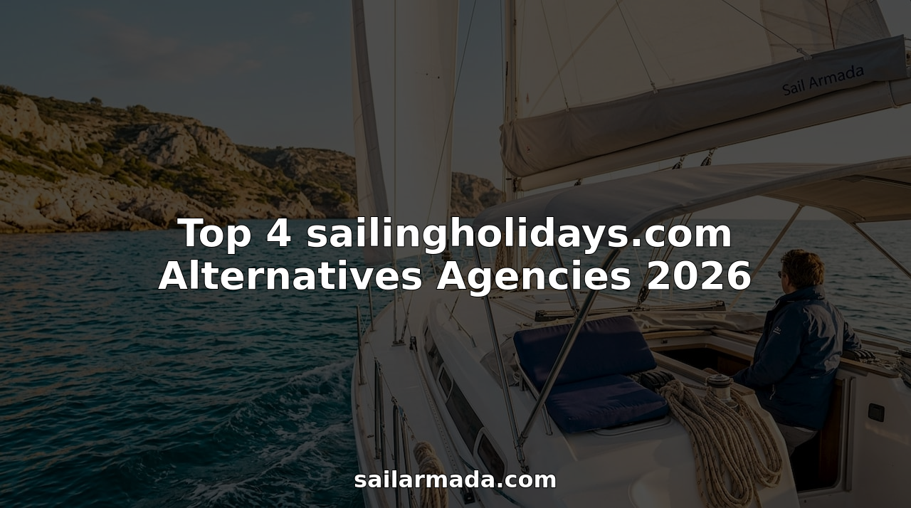 Sailboat sailing on Mediterranean sea coast
