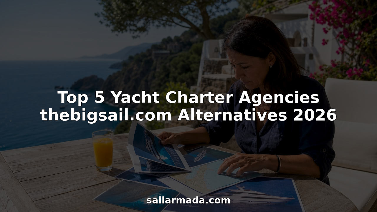 Woman planning yacht charter at seaside apartment