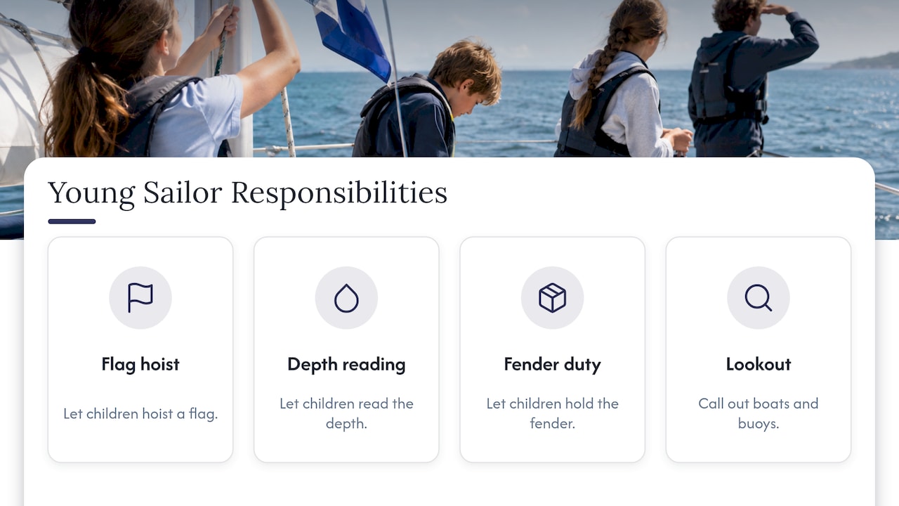Four ways children can help aboard